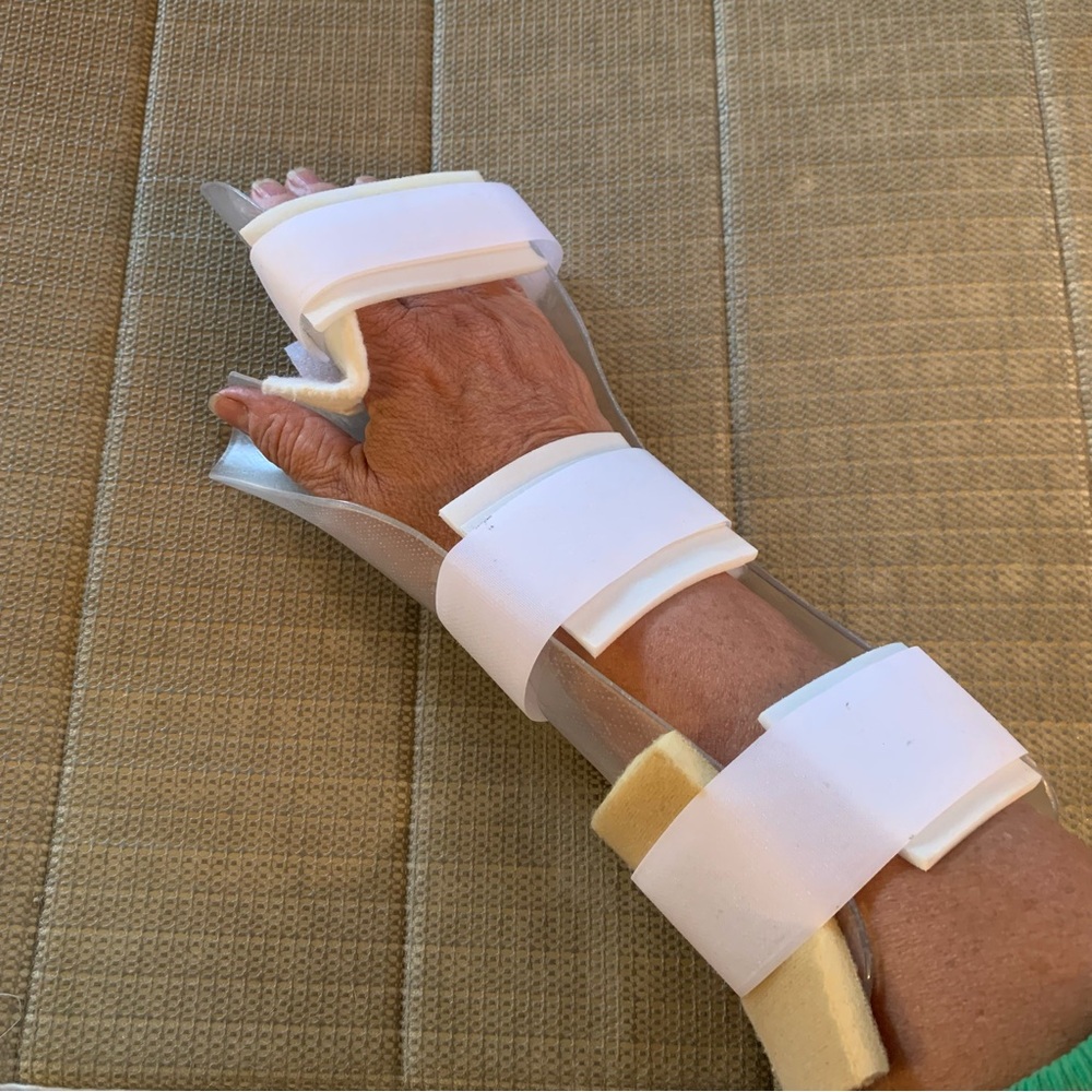 Wrist splint,  arthritis trainer, stroke trainer